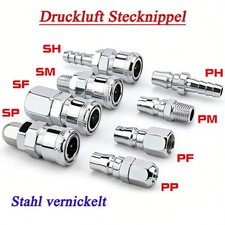 Kupplung Druckluft Stecknippel