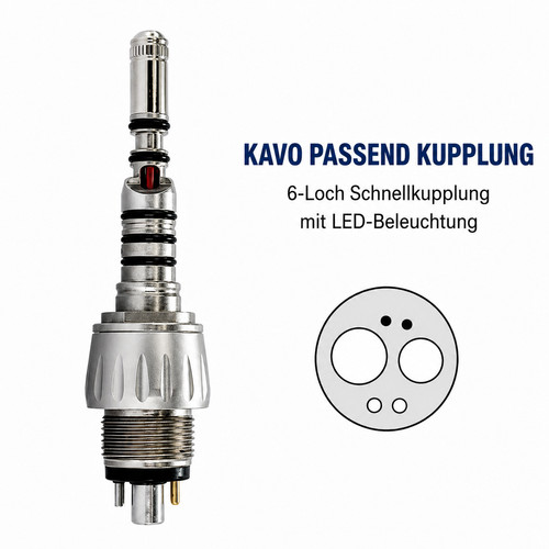 Turbinenkupplung für kavo - turbinenkupplung,