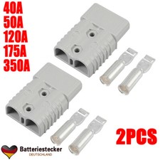 2 pcs Batteriestecker mit