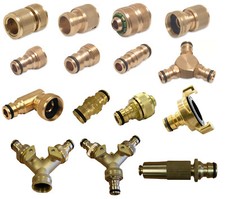 Gartenschlauch Messing